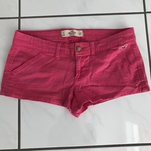 Hollister pink shorts